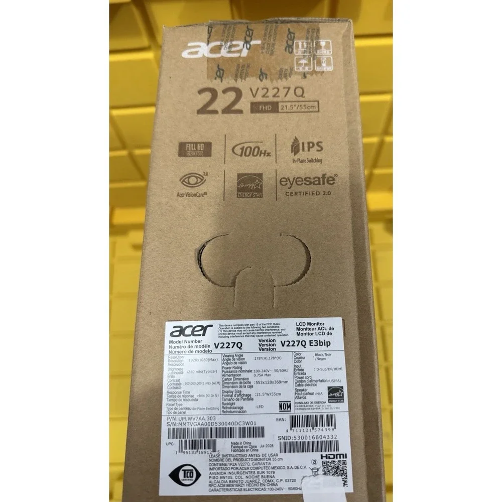 Acer Vero V7 V227Q H 22
